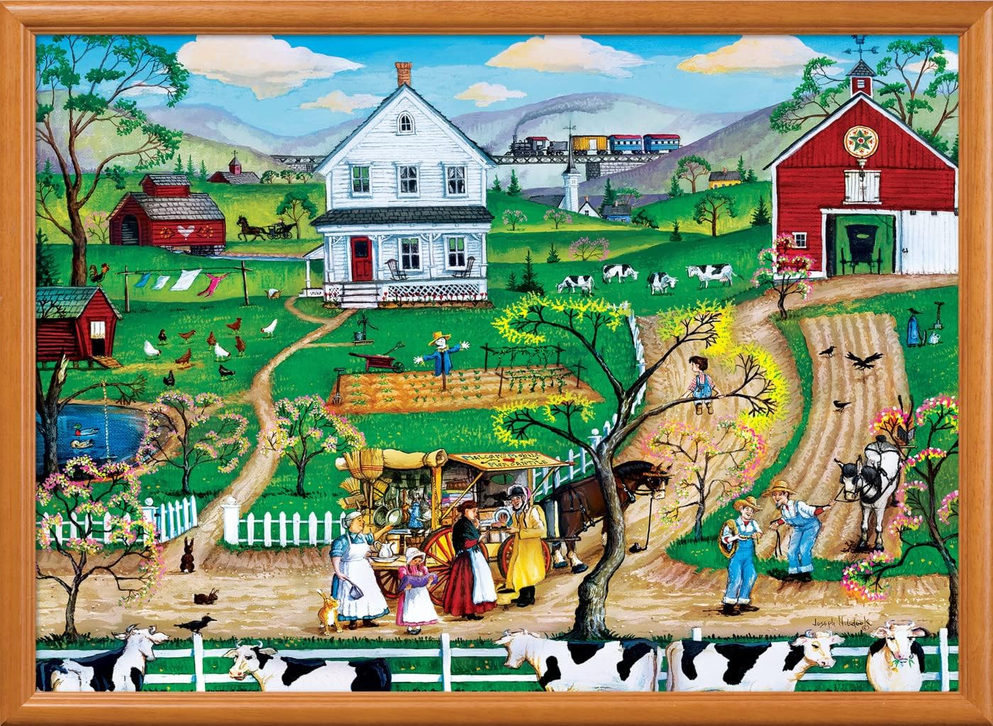 Masterpieces 1000 Piece Jigsaw Puzzle for Adults, Family, Or Youth - The Peddler - 19.25"x26.75"