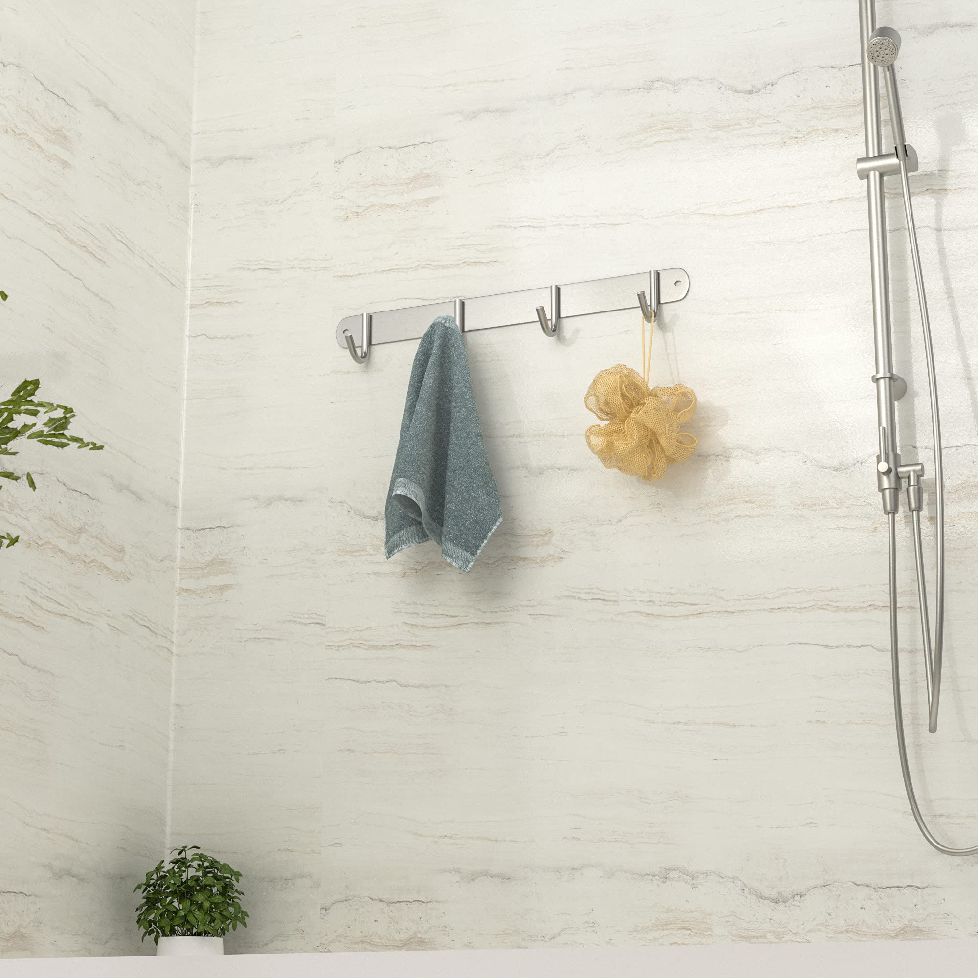 Appendiabiti Da Parete In Acciaio Inox BUSY Collezione Busy By Rosconi - Foto 11