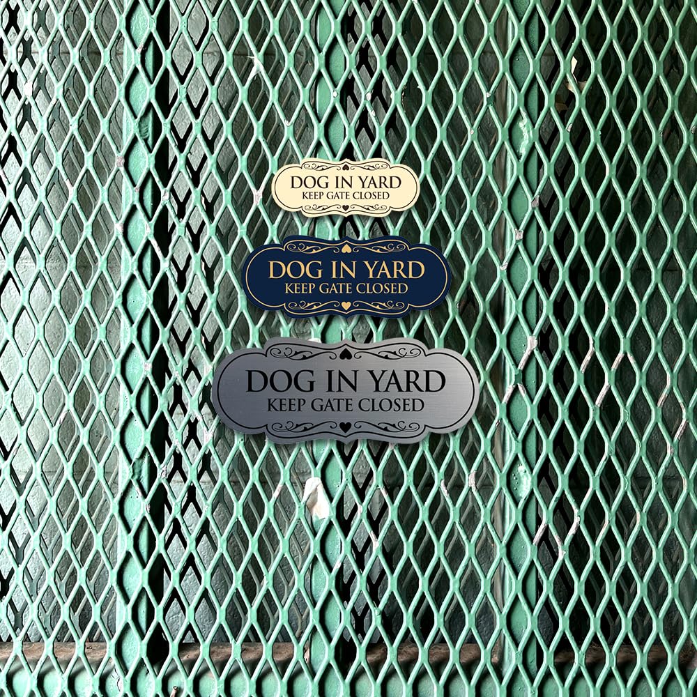 Dog In Yard Keep Gate Closed Sign/ Gate Sign/ Dog Sign/ Rustic