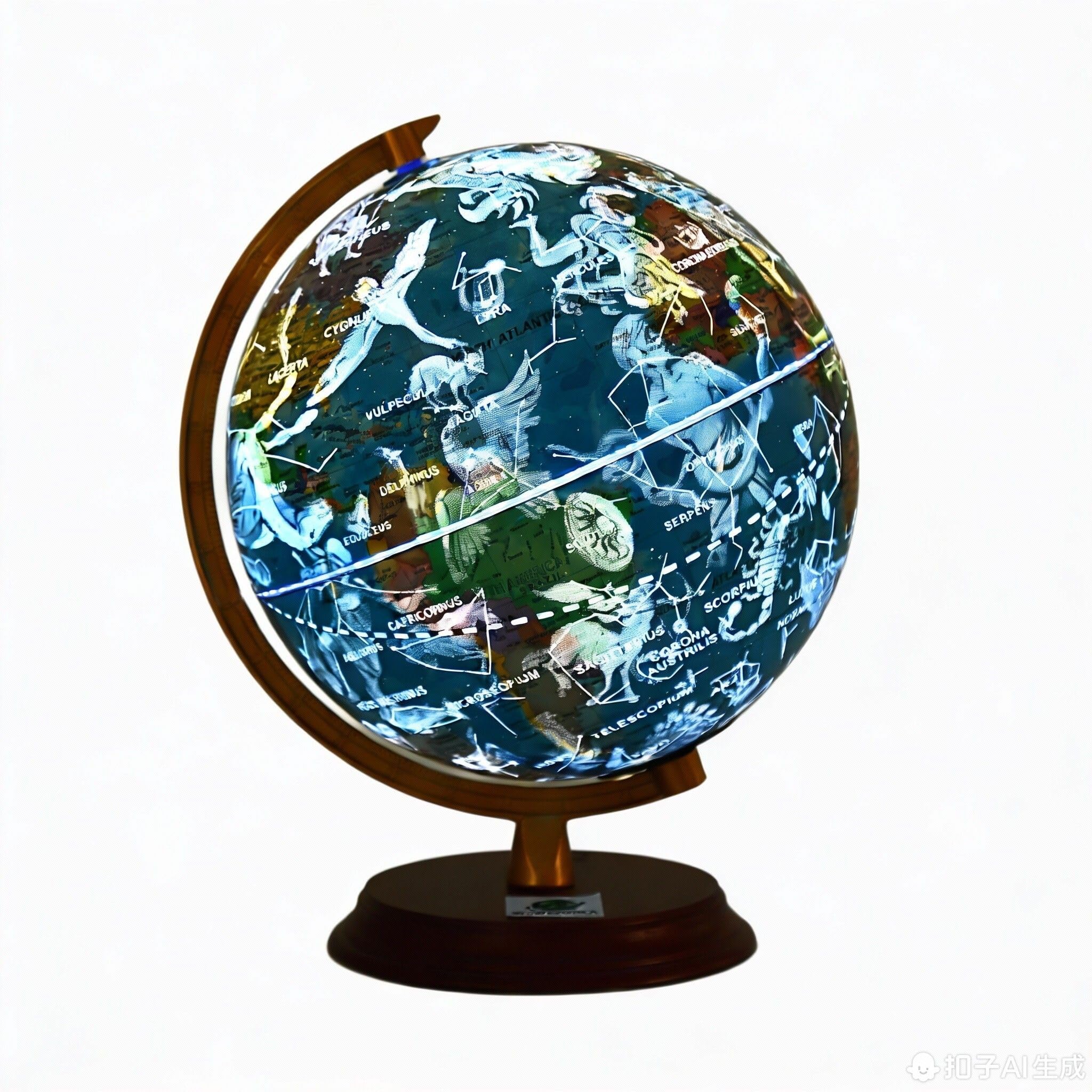 Amazon.com: WOWESOTICA 8-Inch LED Animal Constellation Globe for