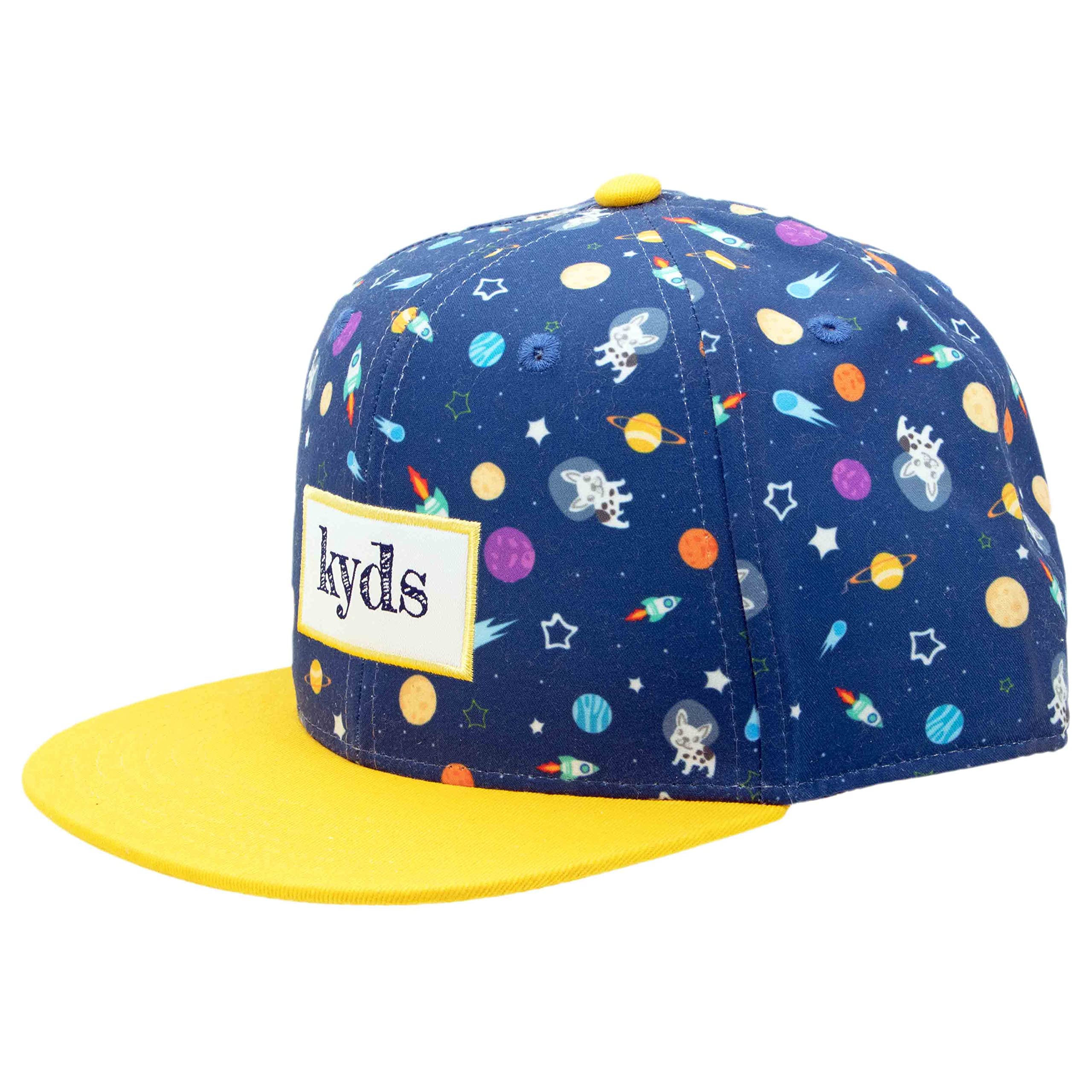 kyds® Snapback Cap Baseball Cap voor kinderen en peuters, coole baseballpet voor jongens en meisjes van 1-12 jaar, pet verkrijgbaar in 3 maten, verstelbare sluiting, duurzame kinderpet, Bubble