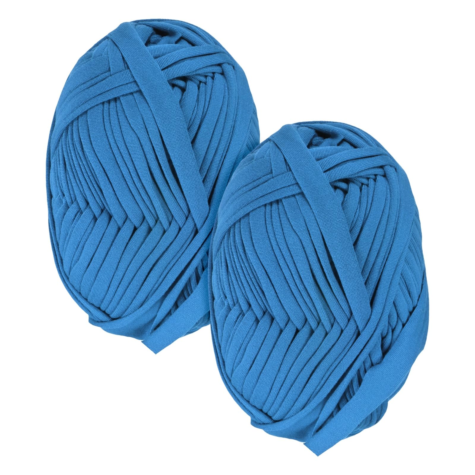 M METERXITY 2-Pack Stretchy Garden Twine 98 ft Cloth Green, Denim Blue