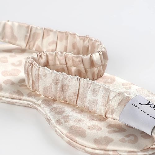 Miniatura 3 de Máscara de Seda para Dormir Bloqueadora de Luz de Lujo 100% Morera 22mm Máscara de Ojos de Seda Cubierta para los Ojos Venda Ultra Suave Ligera y