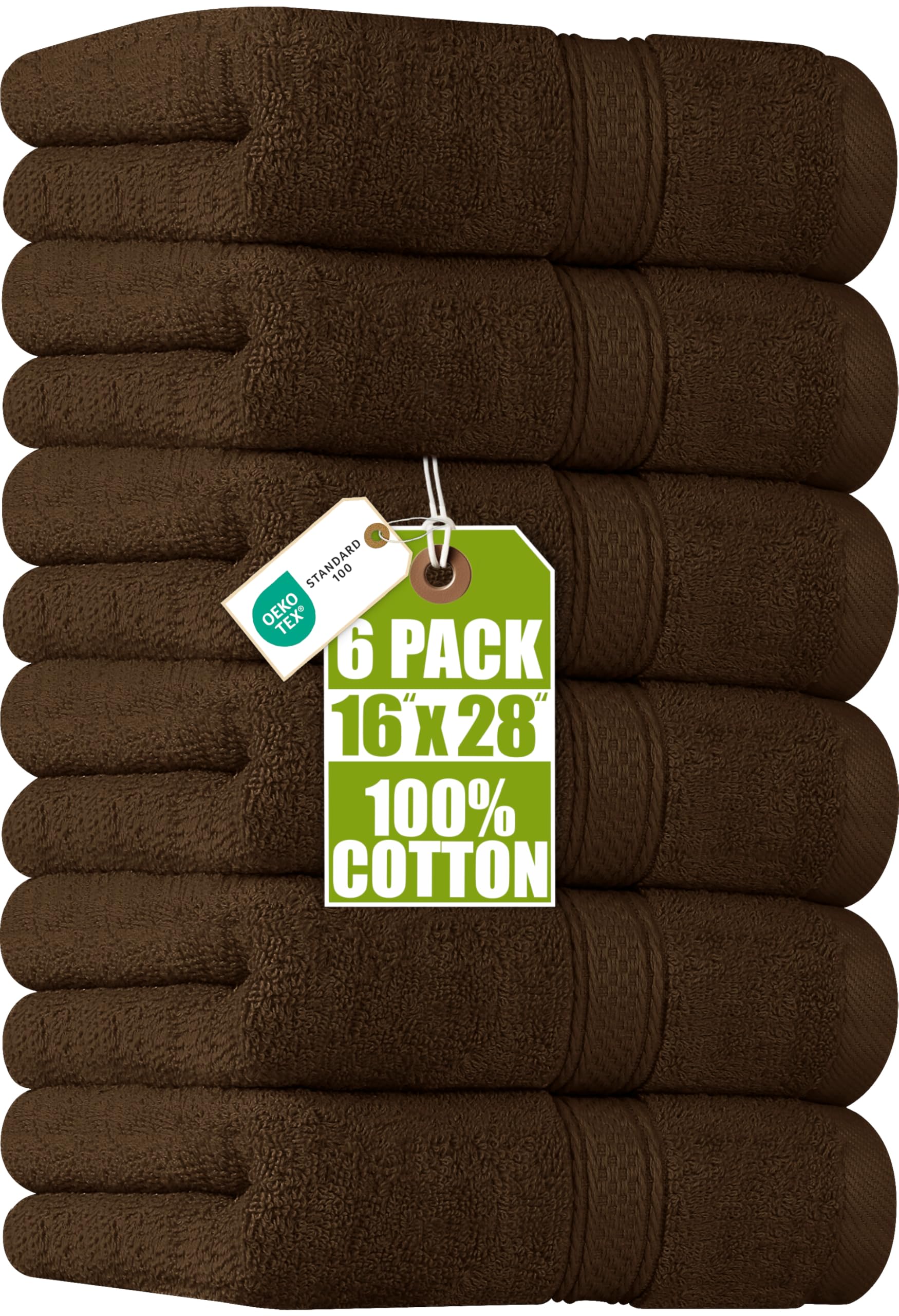 Utopia Towels Handtücher, Baumwolle, 600 g/m², 6 Stück