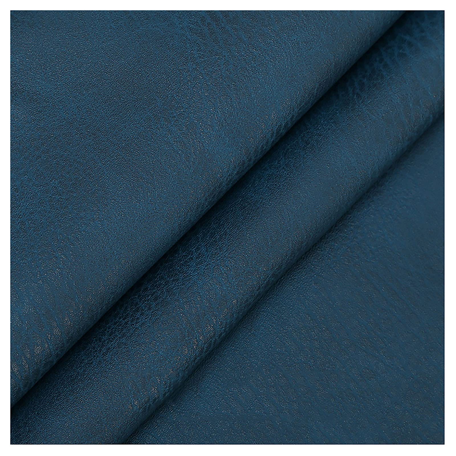 Tissu simili cuir imperméable bleu foncé pour rénover les chaises