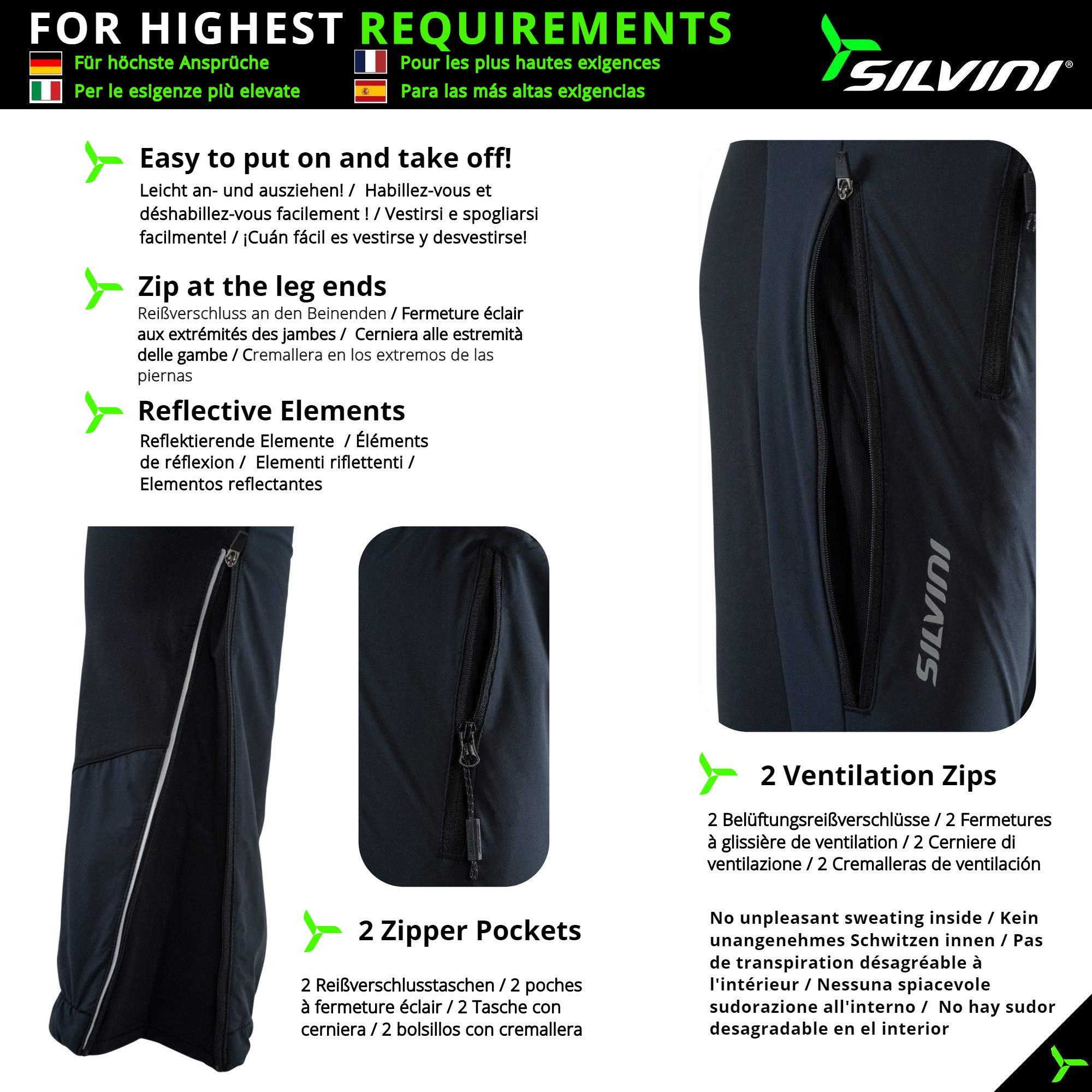 SILVINI Herren Trousers Soracte