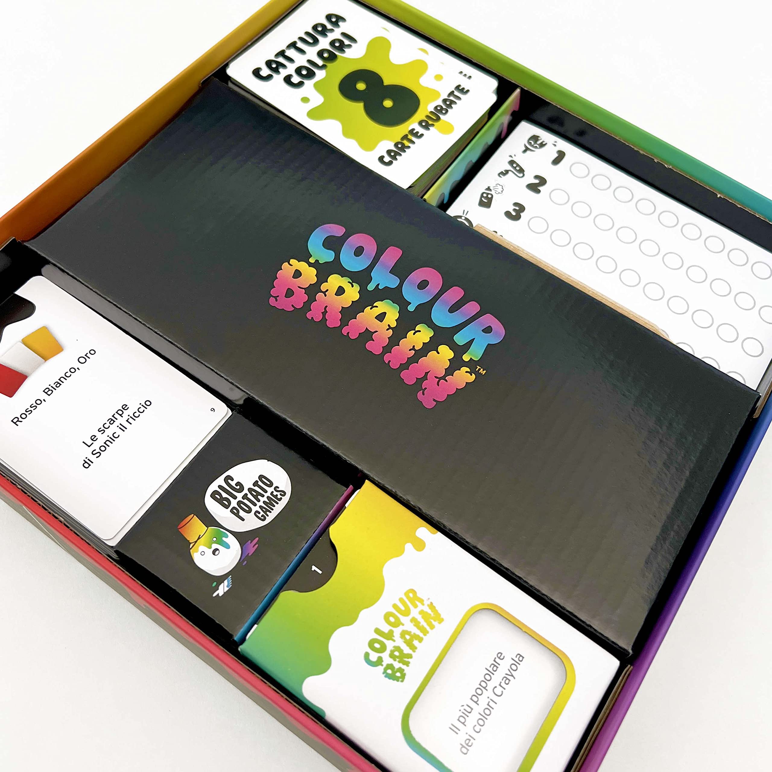 Asmodee - Colourbrain - Gioco da Tavolo, 2-20 Giocatori, 12+ Anni, Edizione in Italiano