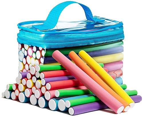 paquete de 42 ruleros flexibles, 7 pulgadas