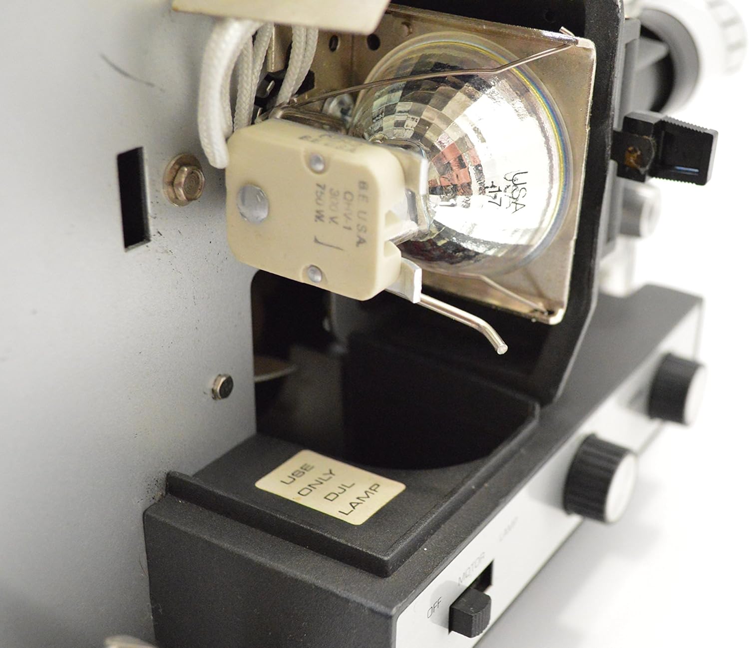 DJL Projector Lamp Bulb Replacement Kit Retrofit Ez to Install W/Video Manual Bell & Howell