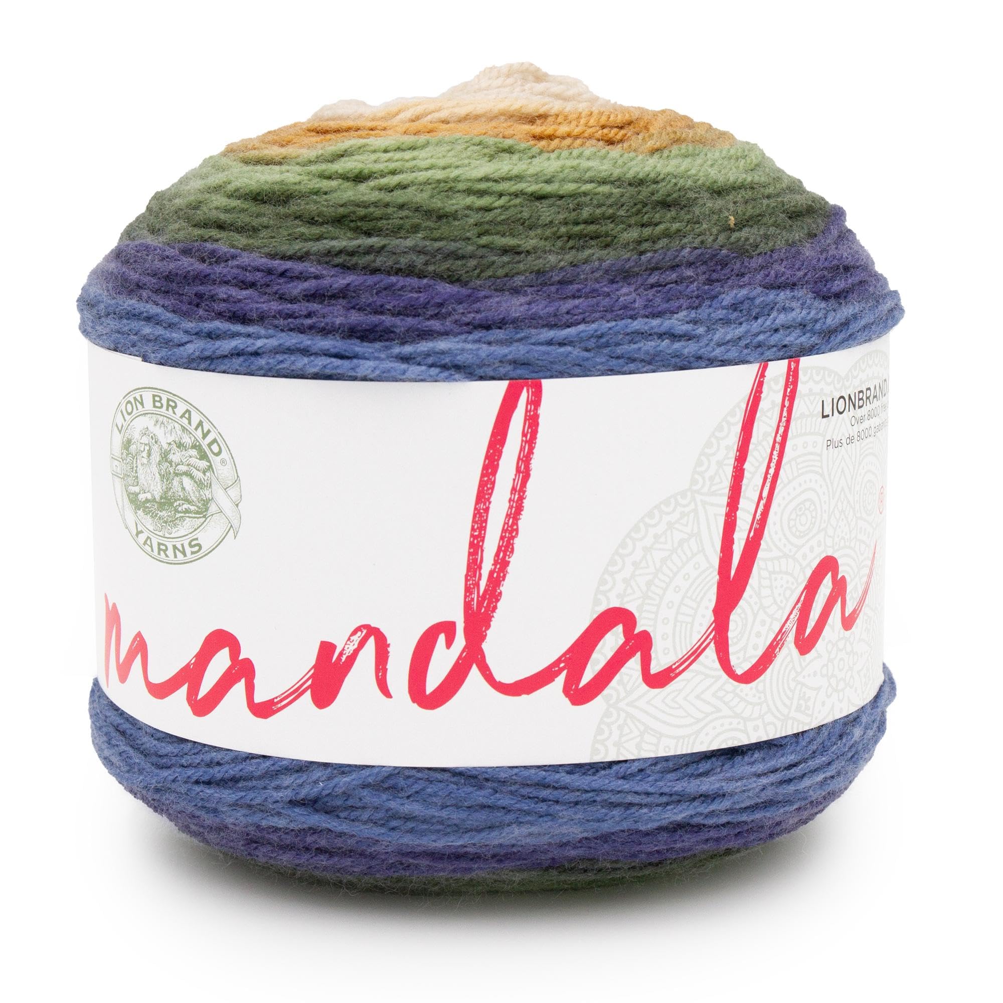 Amazon.com: Lion Brand Yarn, Mandala DK Lightweight Yarn for