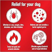 Vista 4 de Sulfodene, pomada de 3 vías para perros, S, Blanco