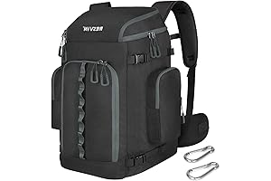 Ski Boot Bag for Men by Salomon: 65L Waterproof Backpack