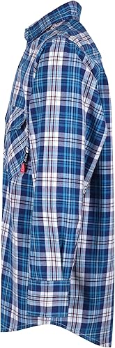 Miniatura 9 de BOCOMAL FR Shirts 100% C NFPA2112 7.5oz Camiseta ignífuga de soldadura para hombre