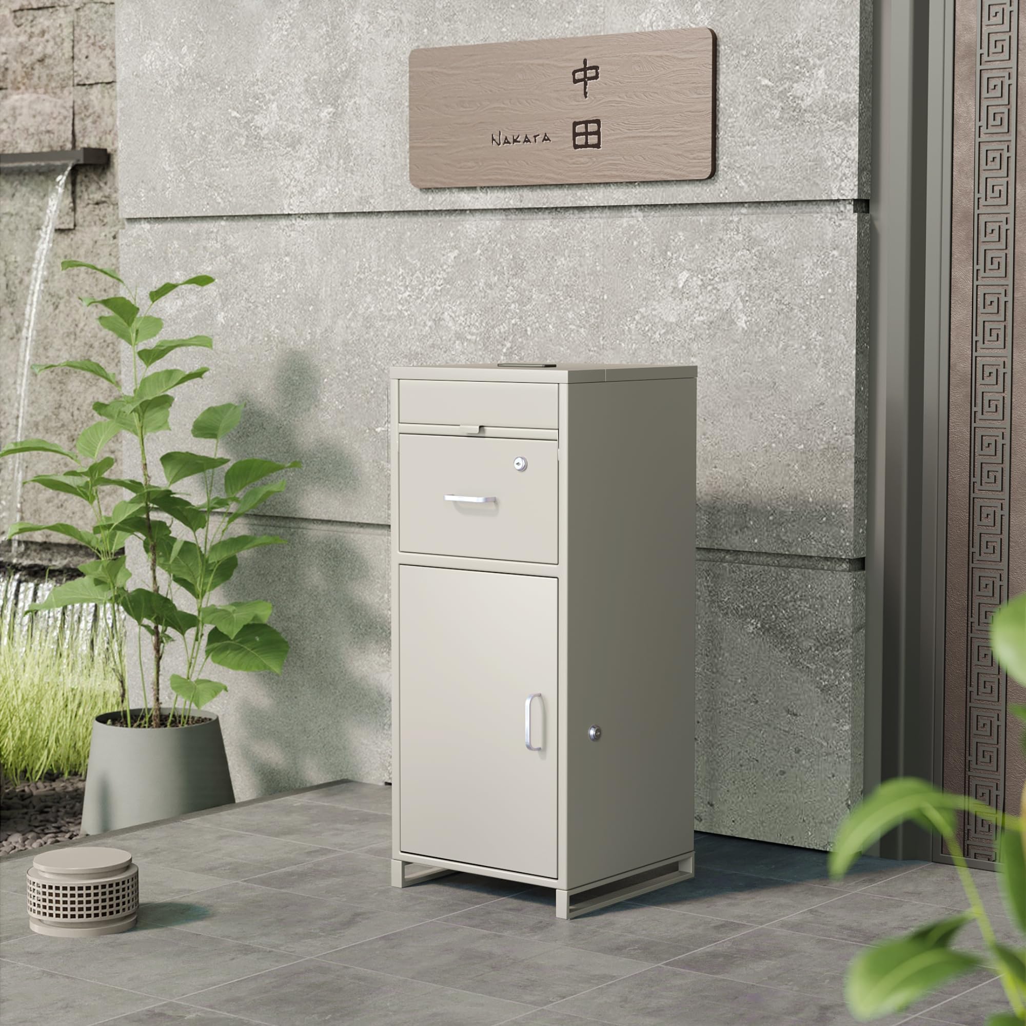Amazon.co.jp: Claiks 宅配ボックス ポスト 大容量 宅配BOX 宅配 置き