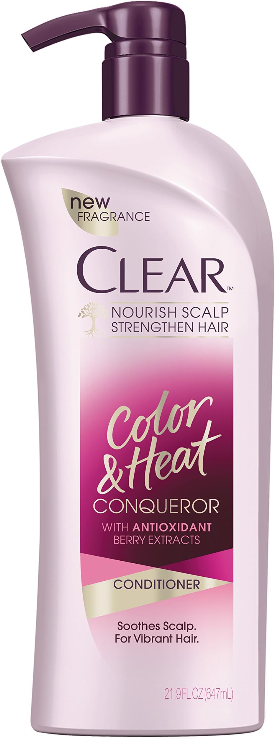 Clear Nourish Scalp Strengthen Color & Heat conqueror Conditioner, 21.9 oz