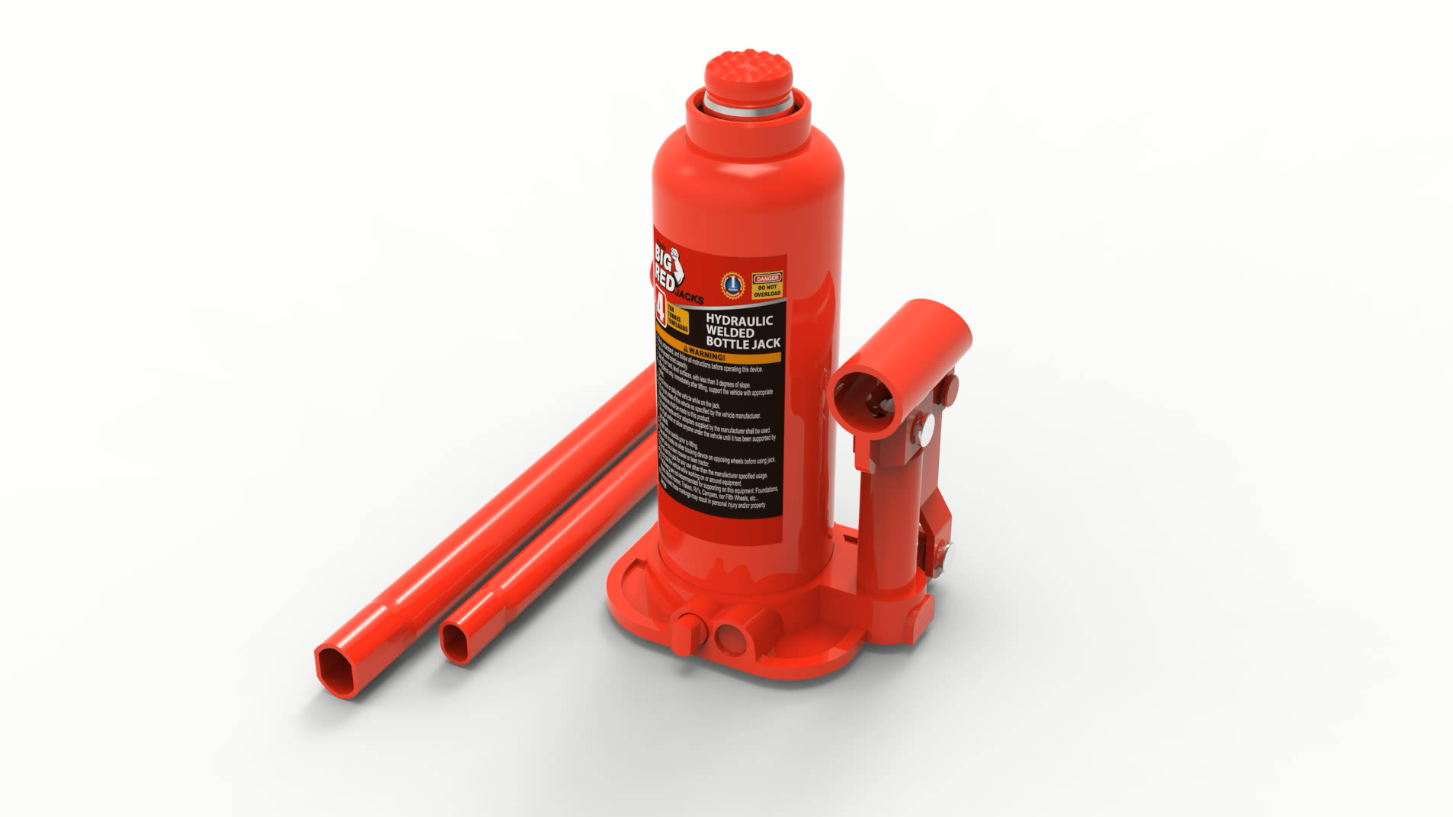 Amazon.com: BIG RED 4 Ton (8,000 LBs) Capacity Hydraulic Welded