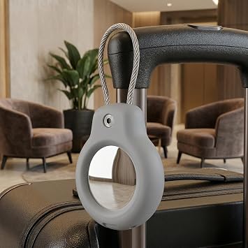 Minesk SuperLock Serisi Kilitli Kılıf ve Darbelere Karşı Ultra Güçlü Koruyucu Anahtarlık (Gri)
