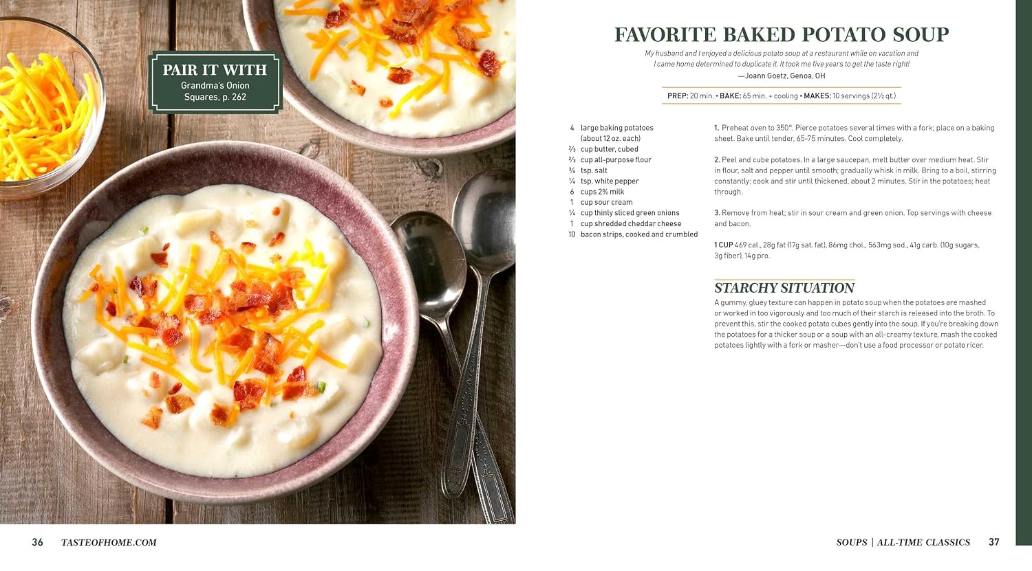 Taste of Home Soups & Breads: 200+ Comforting Recipes for Soups, Stews, Chowders, and Homemade Breads (Taste of Home Comfort Food)