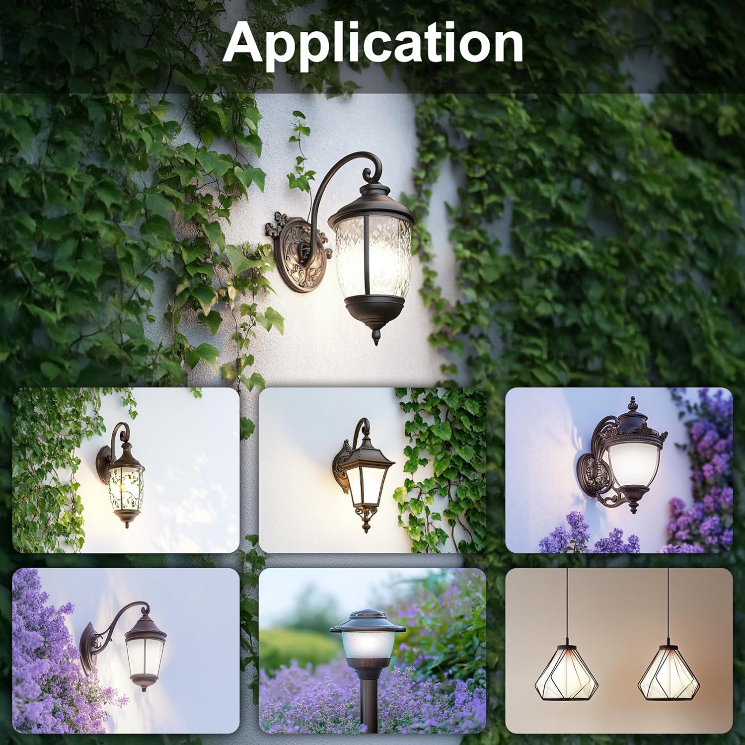 ChangM Dusk to Dawn Light Bulbs Outdoor Automatic On/Off Sensor LED Bulbs, Outdoor Lighting 13W(130 Watt Equivalent) LED Light Bulbs, 1300LM, A19 E26 Bulb, Daylight 4500K, 4 Pack