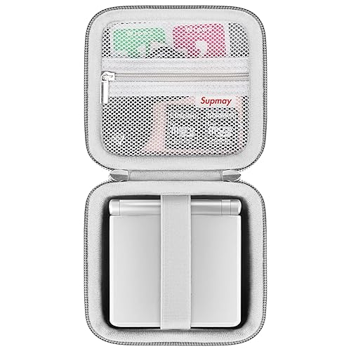 Miniatura 8 de Supmay Estuche rígido de transporte para consola de juegos de mano retro RG34XXSP/RG35XXSP, soporte de almacenamiento de viaje con bolsa de malla