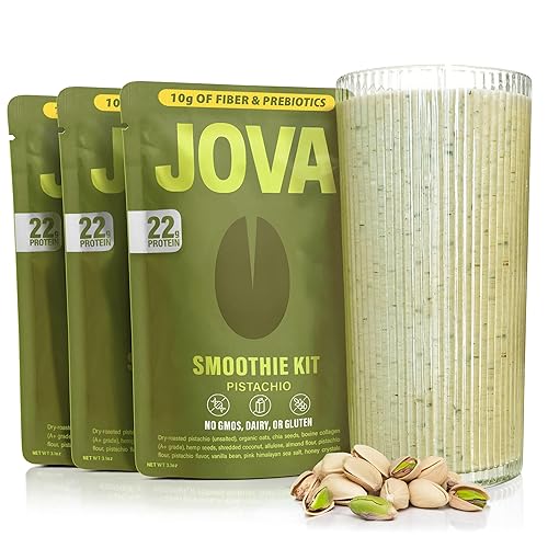 JOVA Pistachio High Protein & Fiber Smoothie Mix – Fits