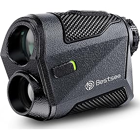 Blue Tees Golf Series 3 Max+ Golf Rangefinder with Slope Switch, 1000 Yards Range Finder, 6X Magnification Laser Rangefinder, Slope Measurement, Magnetic Strip, Flag Pole Locking with Pulse Vibration