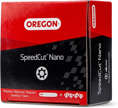 Miniatura 5 de Oregon 610730N Speedcut Nano Motosierra Piñones, Gris