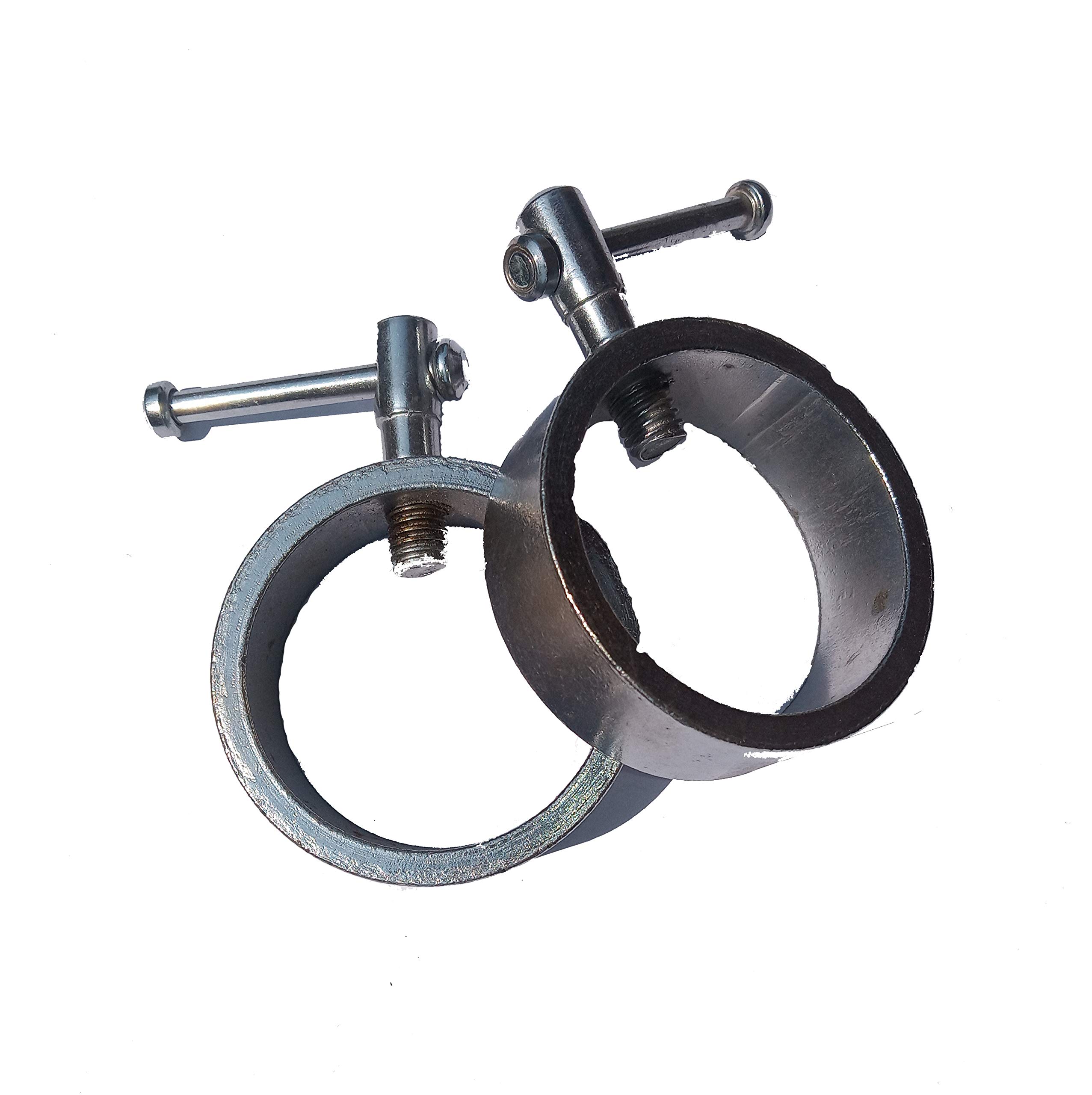 Lauris Gym Weightlifting Rod Lock Clamps Collars for Olympic Rods 50 mm Bore Diameter| Pack of 4 Pieces Nylon Unbreakable Material Suitable for Training/Competition in Gym/Home (B07S8NCLCK) Amazon Price History, Amazon Price Tracker