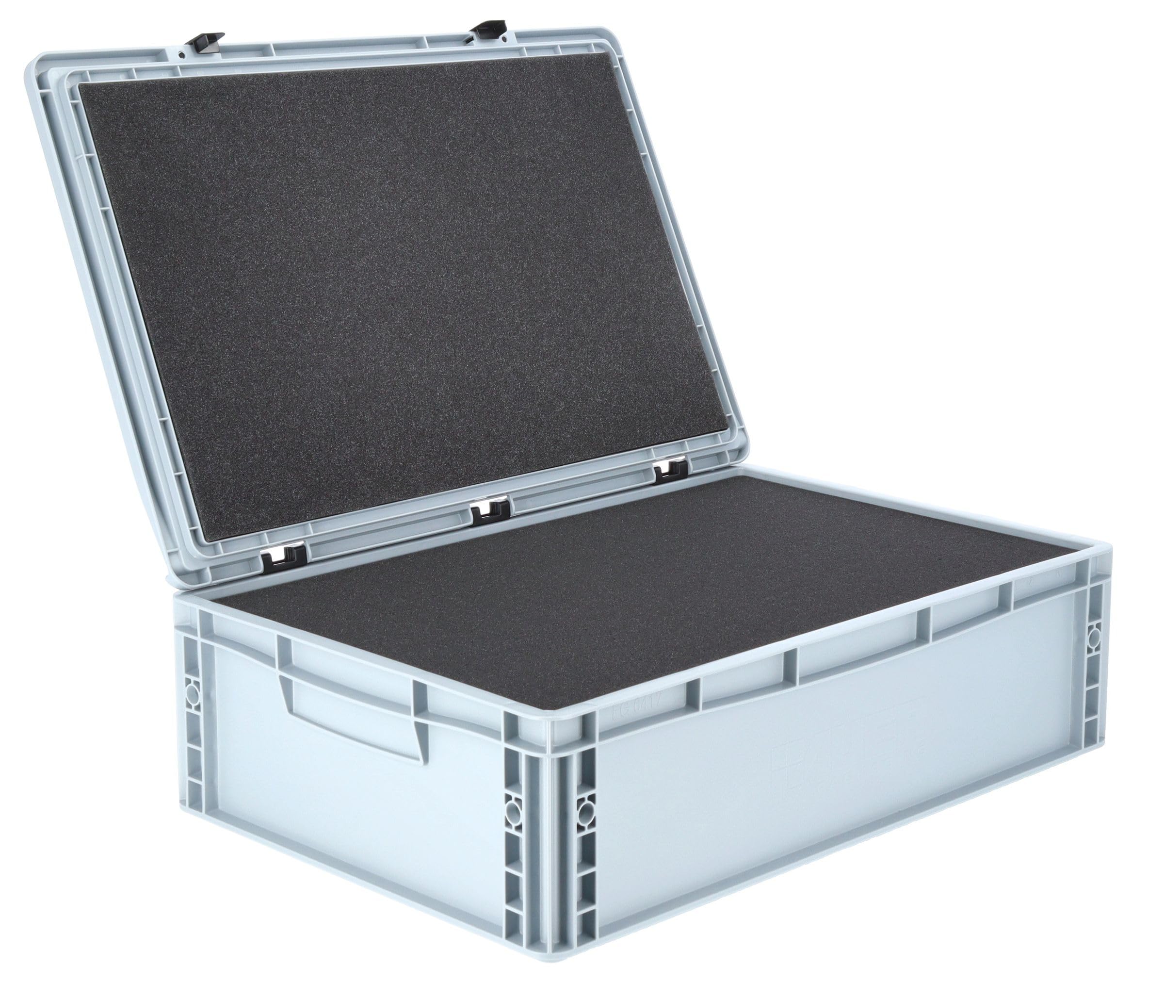 Feldherr ED 64/17 HG Eurocontainer Case/Euro Box 600 x 400 x 185 mm inclusive pick and pluck foam