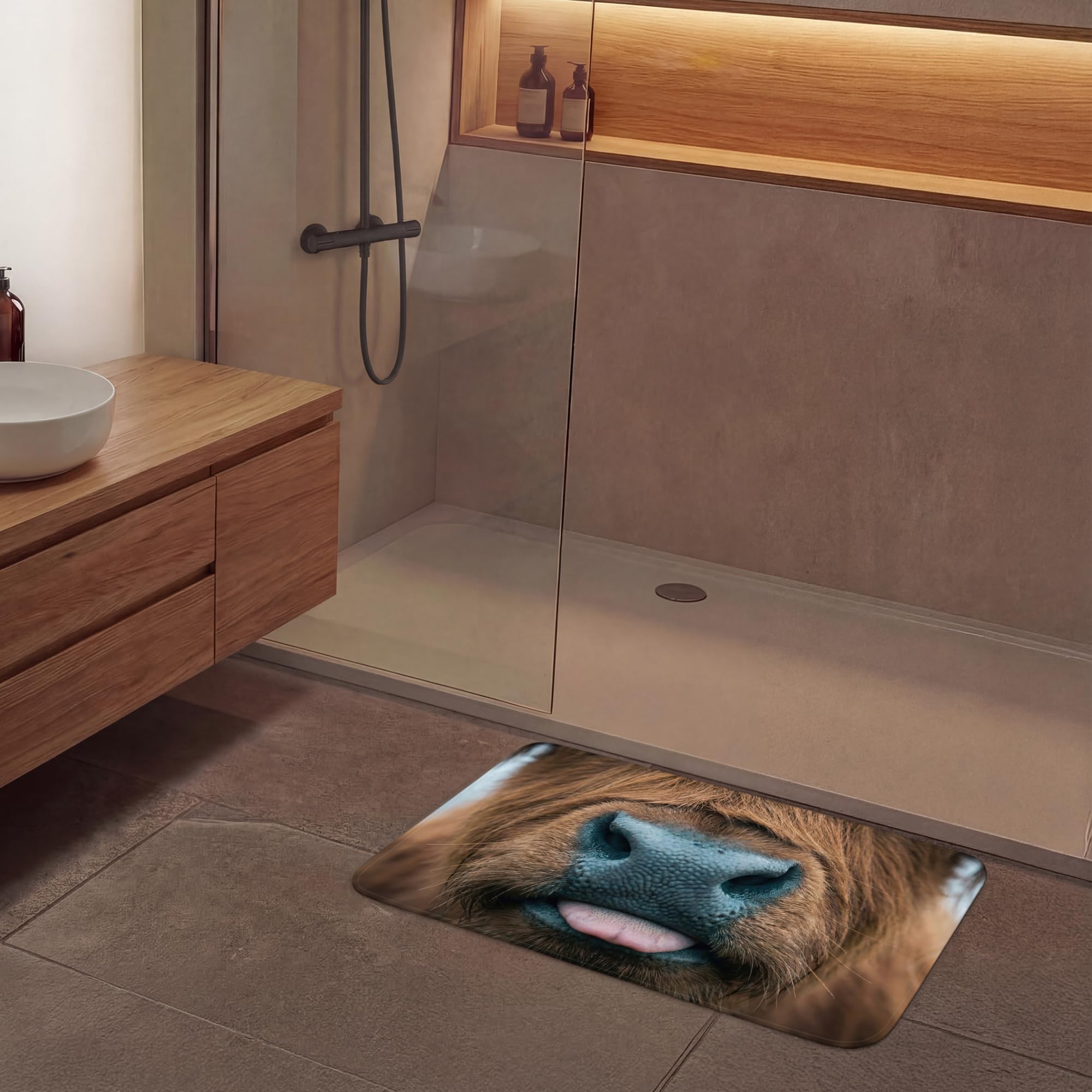 Alfombra Baño Decoracion Bathroom Mat Non Slip Shower Lavable