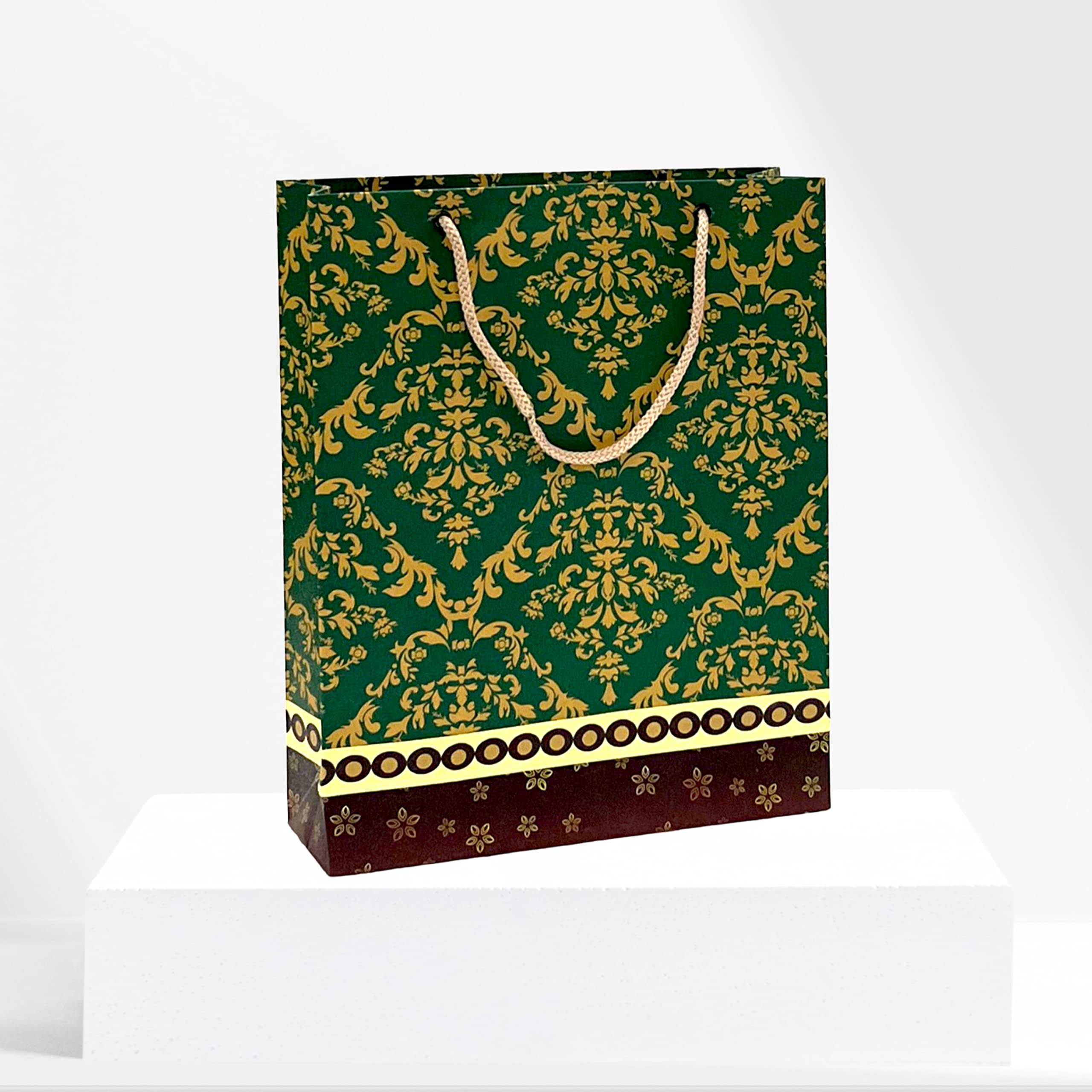 Pb PapyrusBolsys Paper Bags GD Design Small Size Green Pack of 5 (B0BSFQ7GXM) Amazon Price History, Amazon Price Tracker