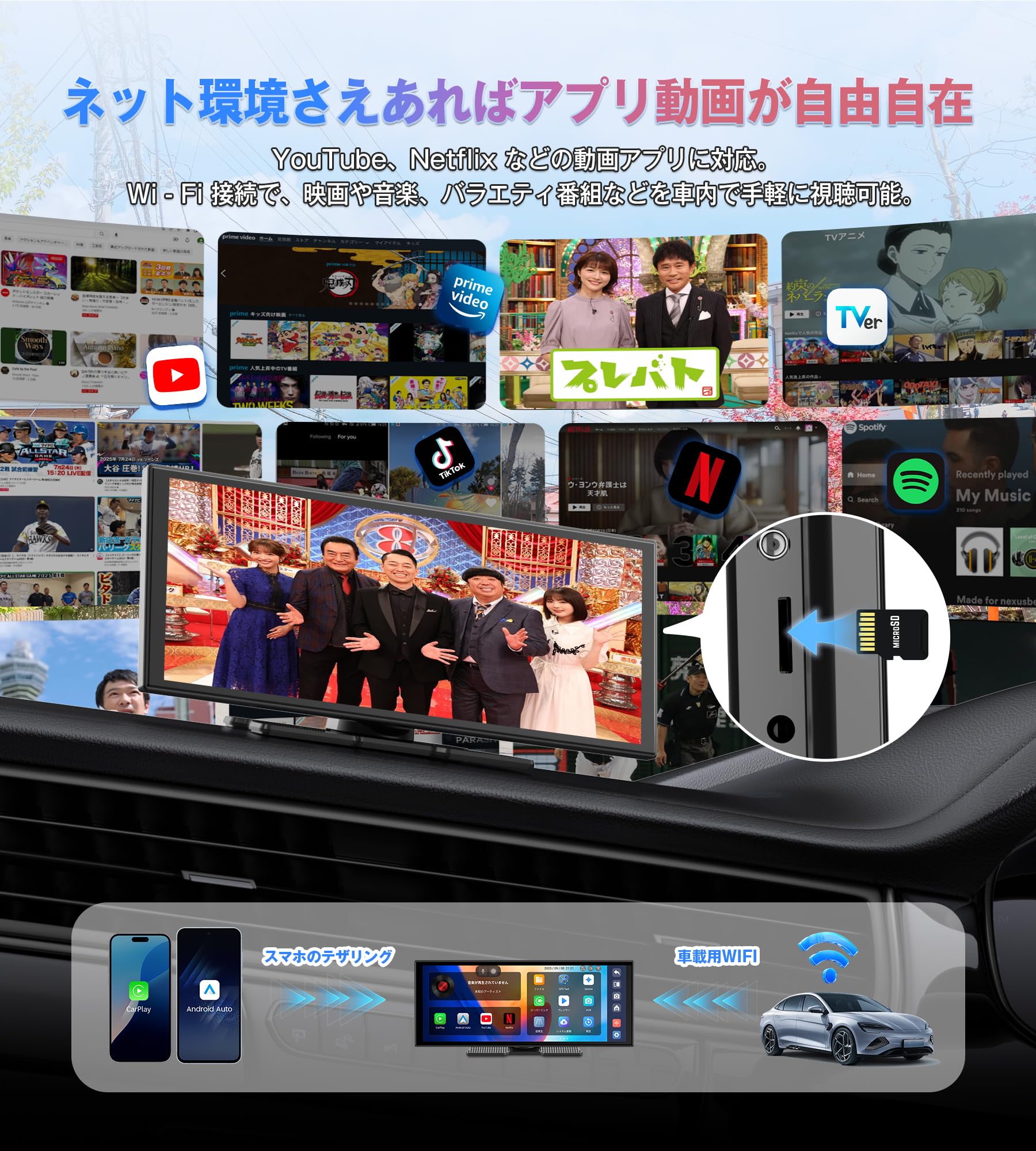 最終値下】オットキャスト ScreenAI ポータブルデイスプレイオーディオ