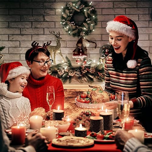 Miniatura 7 de Set of 12 Wooden Tea Light Candle Holders, Personalized Natural Wooden Votive Vintage Tea Light Candle Holders for Rustic Centerpieces for Dining