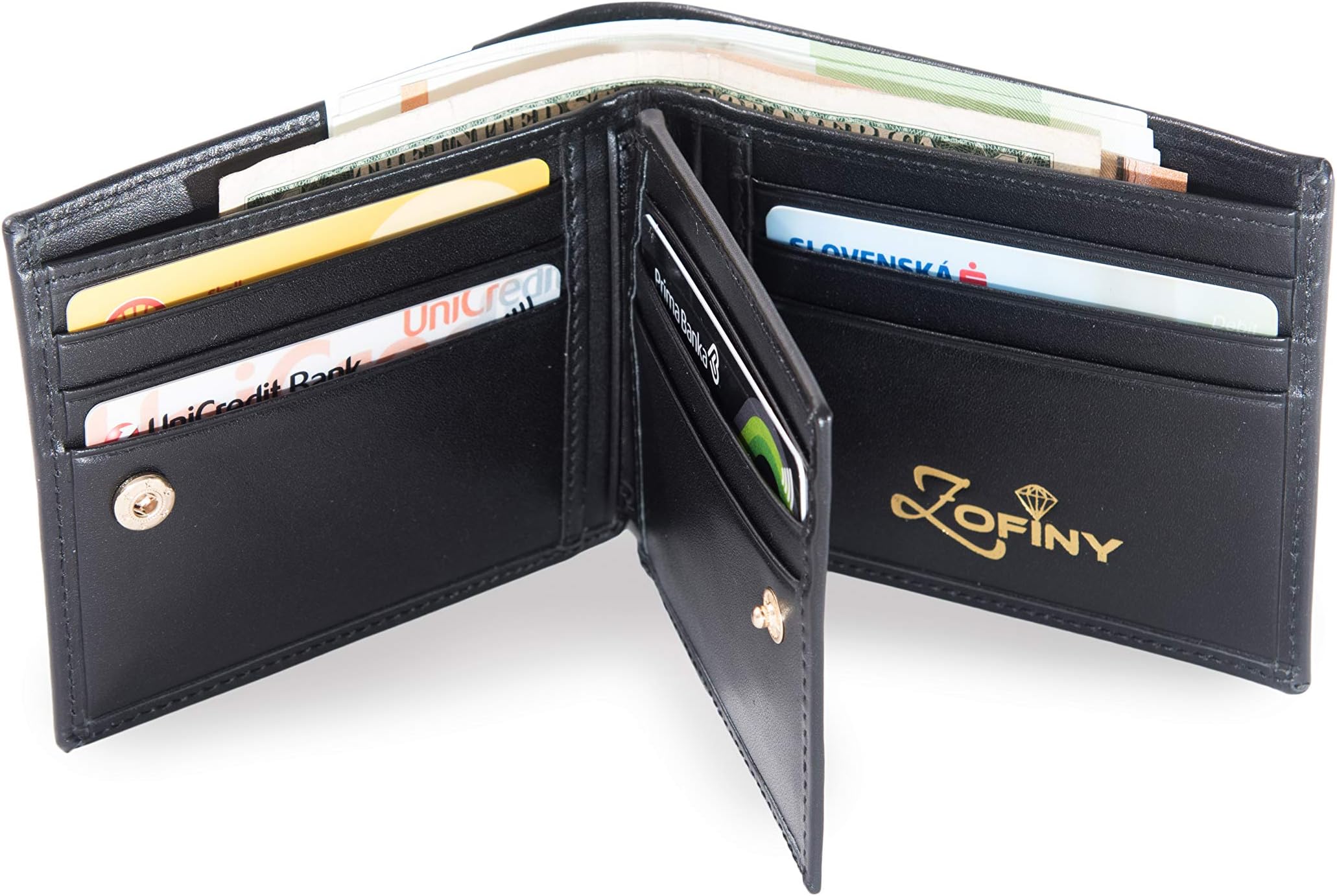 Bi-Fold Wallet - Modern Mens S