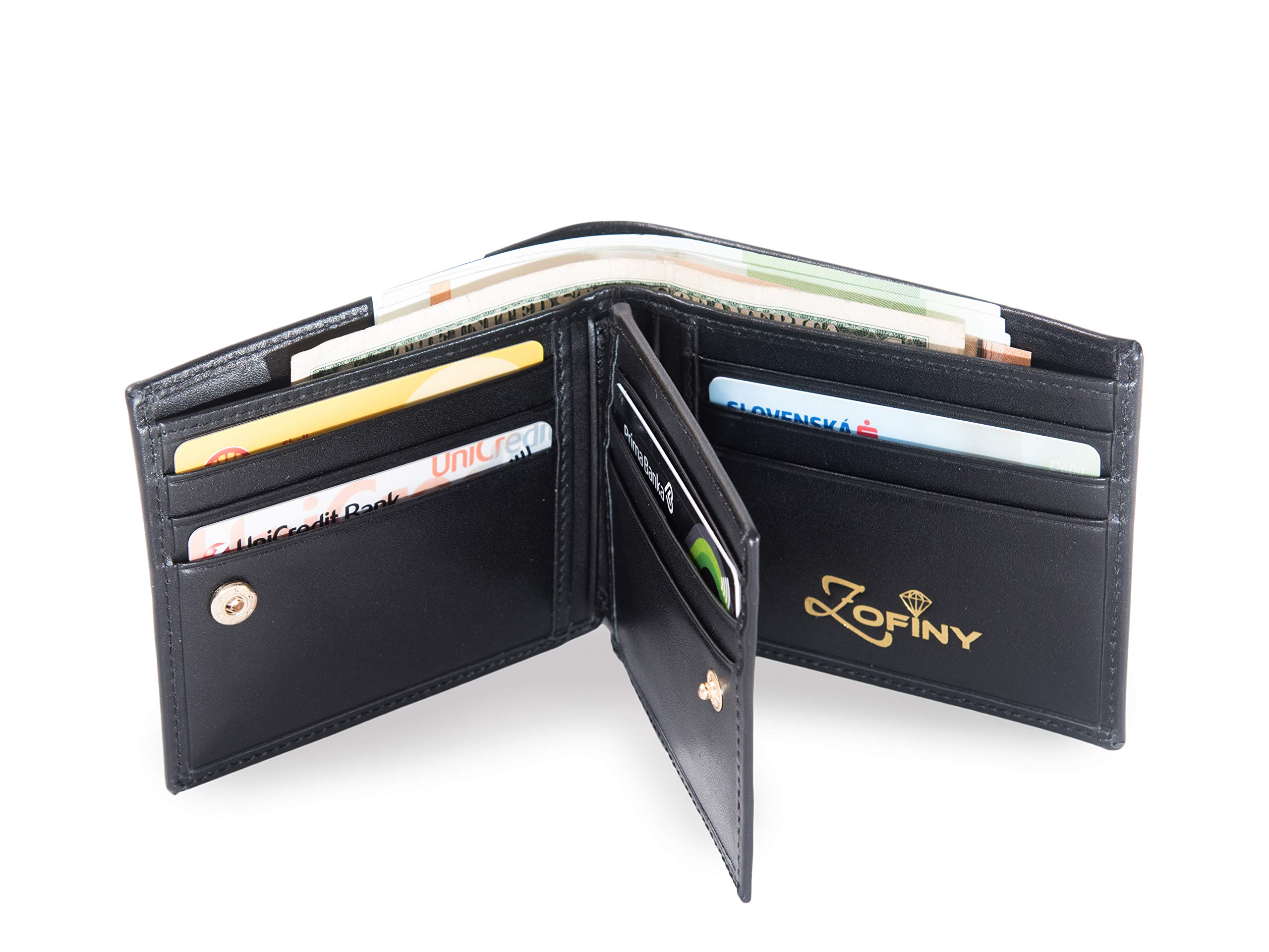 Bi-Fold Wallet - Modern Mens S