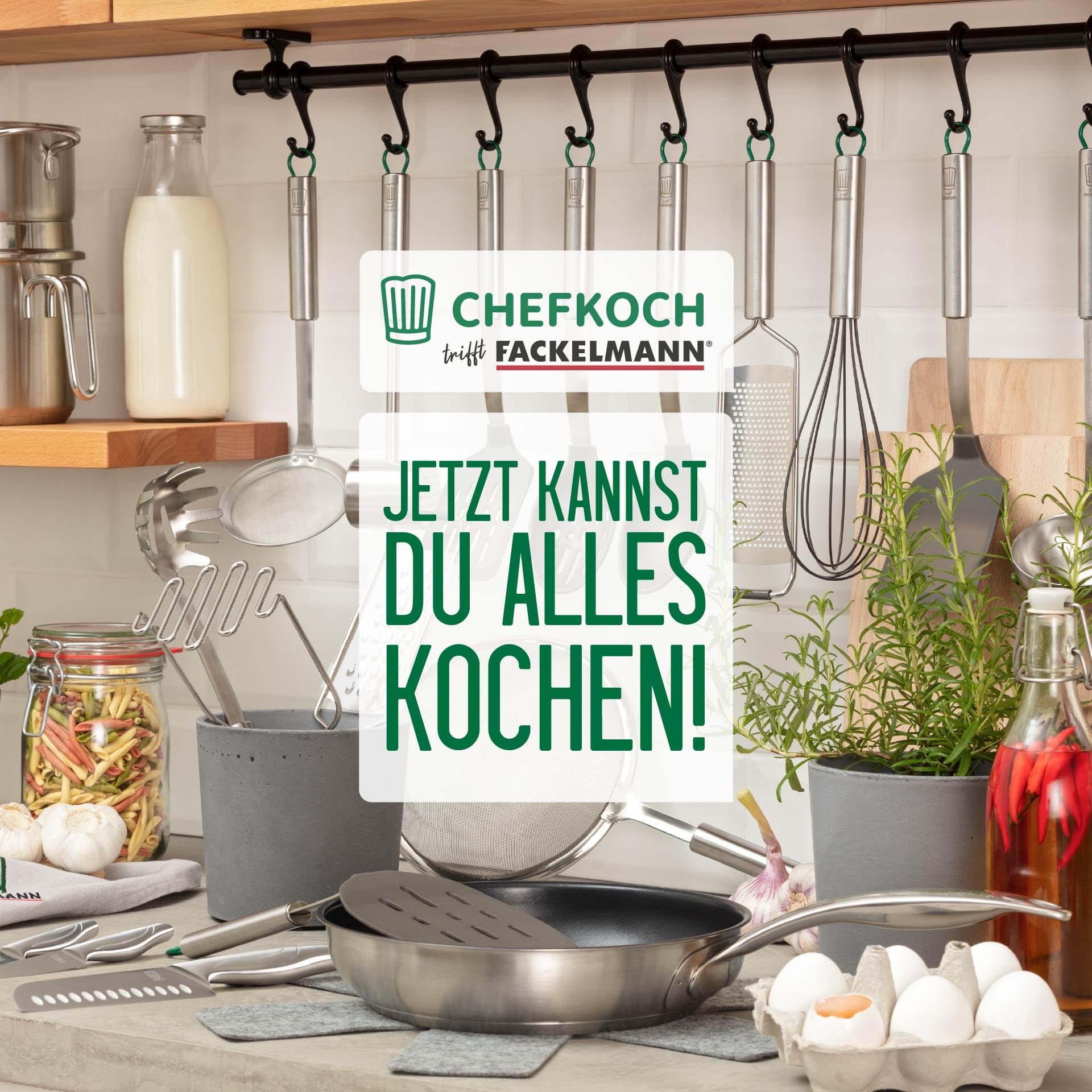 Chefkoch trifft Fackelmann – Rallador de acero inoxidable premium para rallar finamente jengibre, nuez moscada, parmesano y chocolate, apto para lavavajillas