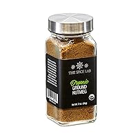 Algopix Similar Product 2 - The Spice Lab Organic Ground Nutmeg 