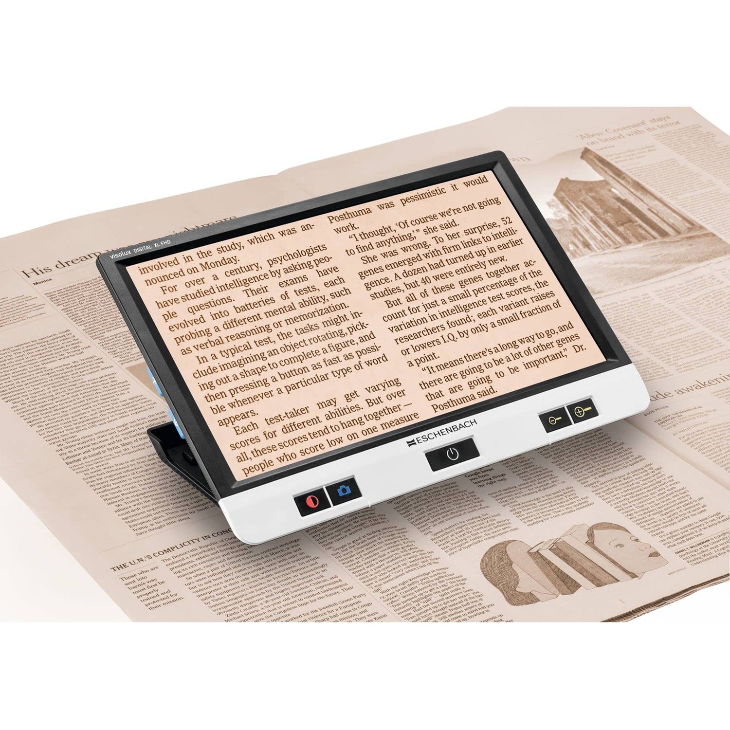 Eschenbach Lente d`Ingrandimento visolux, DIGITALE, XL, FHD, ausilio visivo elettronico