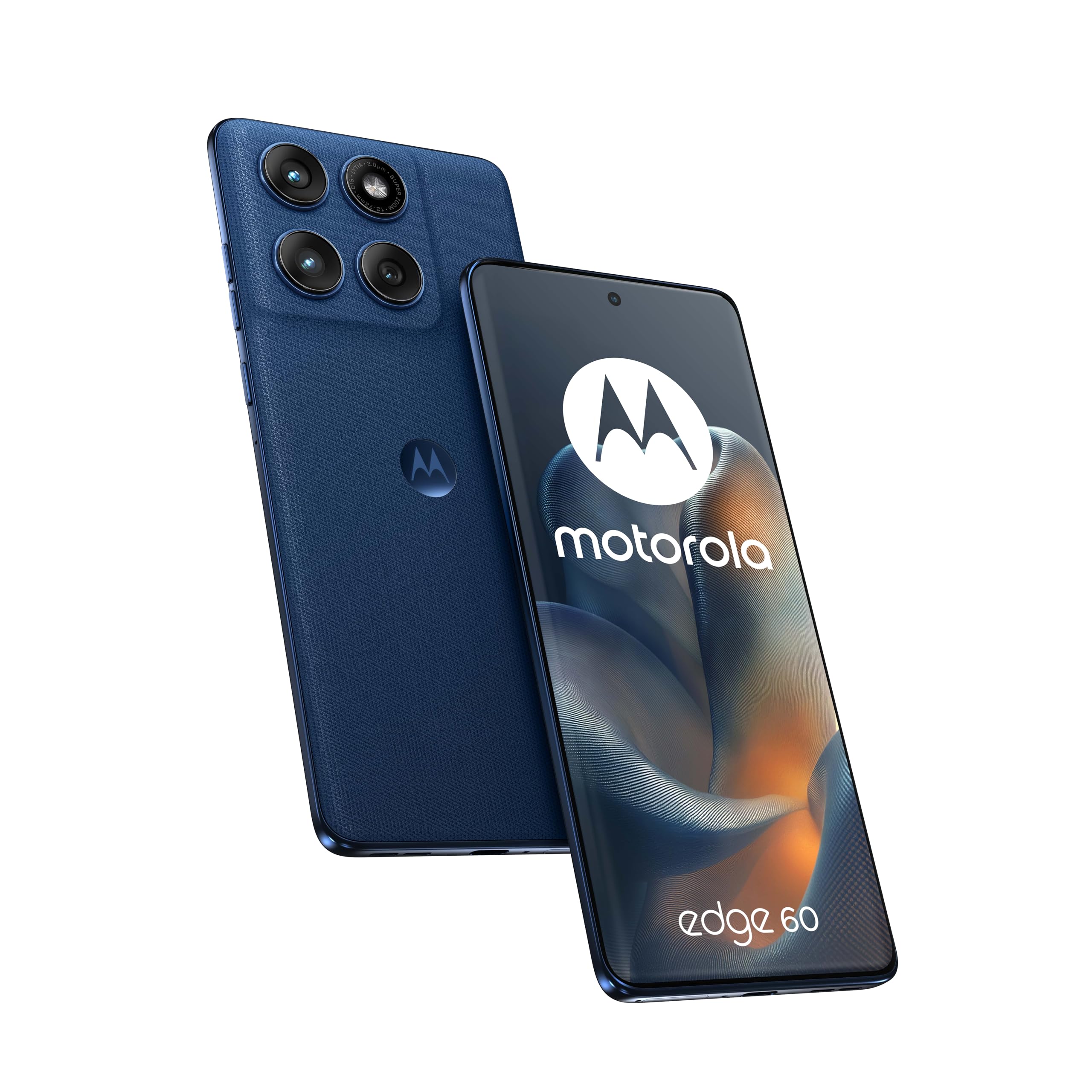 Motorola edge 60 con Moto AI (8/512GB, Fotocamera 50+50+10MP, selfie 50MP, Display 6.67" pOLED 120Hz, MediaTek Dimensity 7300, batteria 5100mAh, ricarica 68W, Android 15), Gibraltar Sea