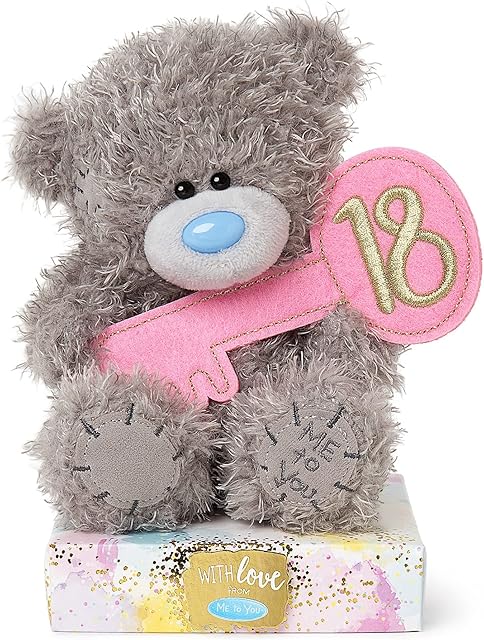 Me to You AP701071 Me to You 18th Birthday Tatty Teddy,Blue,gold,grey,pink