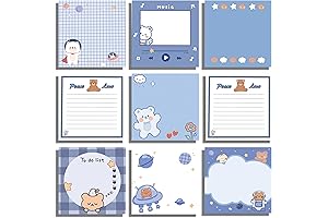 A Whole Lot of Kawaii in One Little Package: Adeerus's 9-Pad Sticky Notes Set