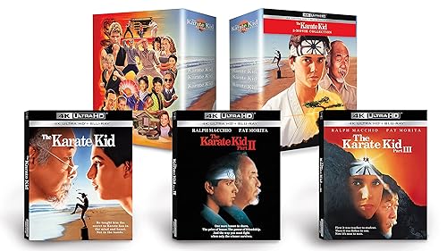 The Karate Kid 3-Movie Collection 4K UHD