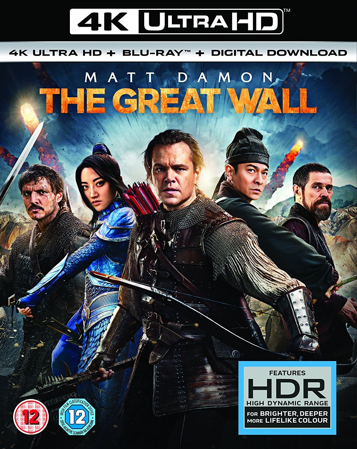 The Great Wall [4K Ultra HD + Blu-ray]