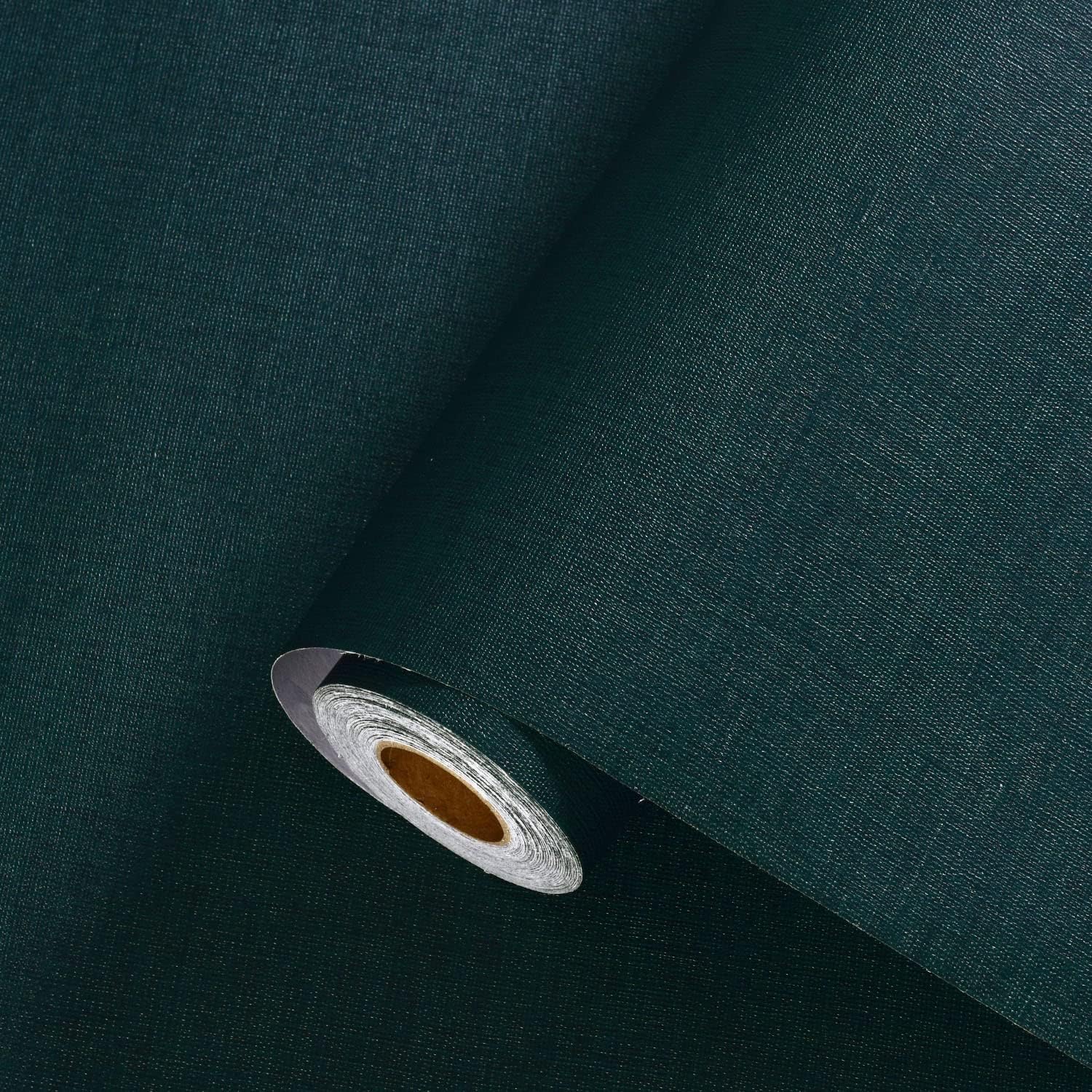 JSEVEM 31"??157" Extra Wide Thick Darker Black Green Matte Wallpaper