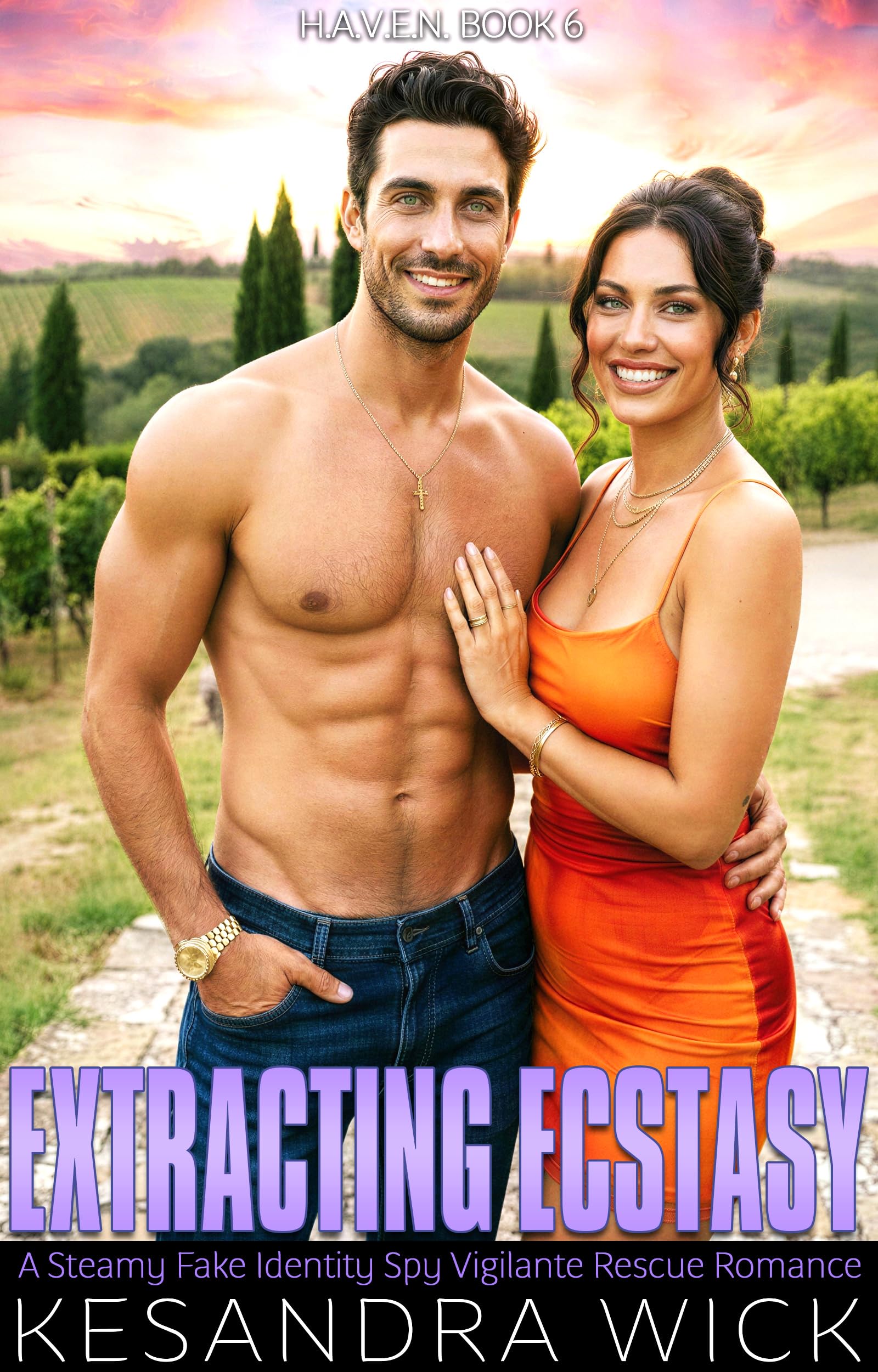 Extracting Ecstasy: A Steamy Fake Identity Spy Vigilante Rescue Romance (H.A.V.E.N. Hidden Ally Vigilante Extraction Network Book 6)