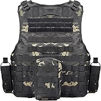 Vista 2 de vAv YAKEDA Chaleco táctico Airsoft para hombre