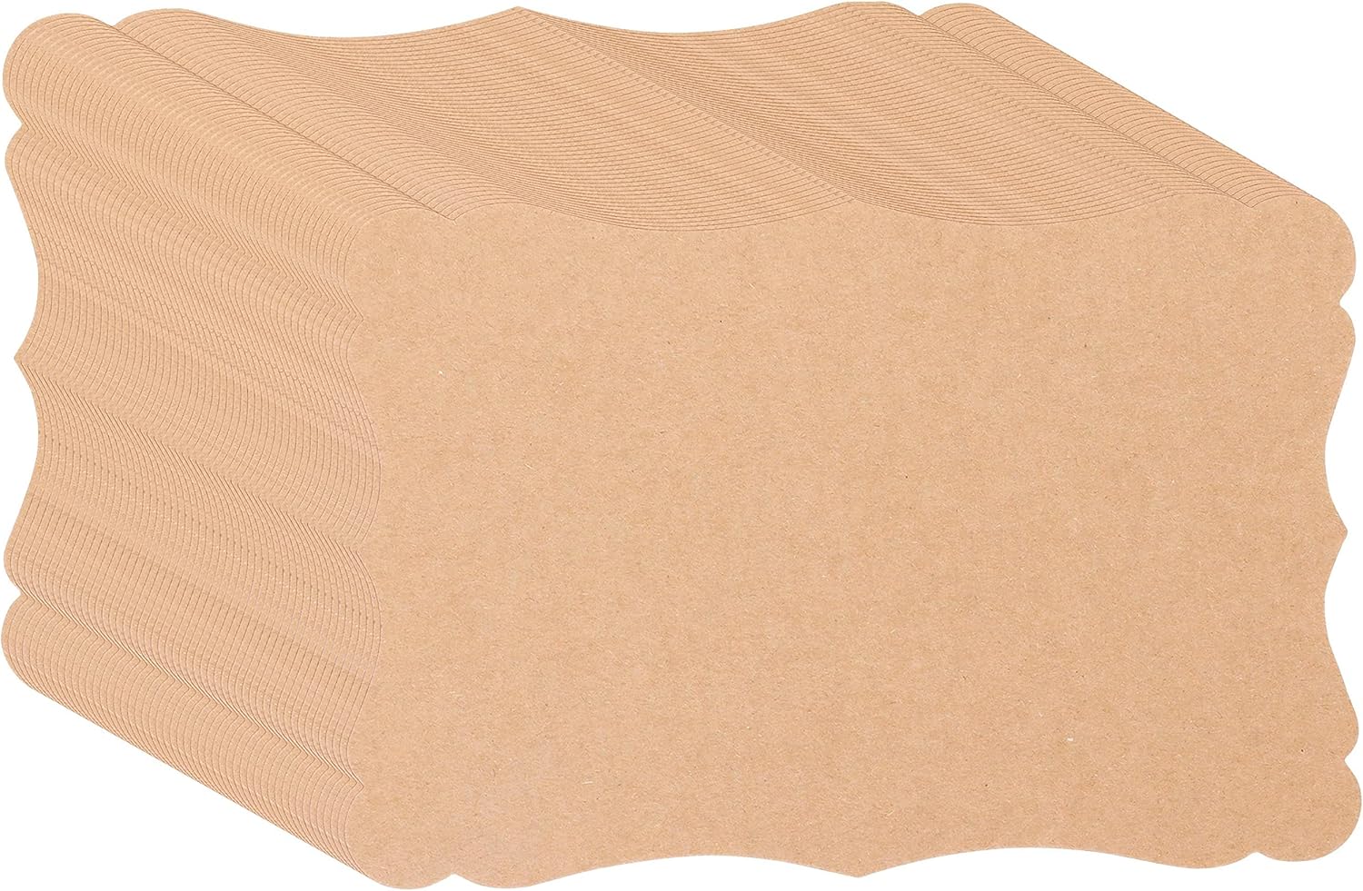 Belle Vous 50 Pack Blank Brown Kraft Paper Cards with Envelopes - 17.6 x 12.4cm/6.93 x 4.88 Inches - Flat Cardstock Set - DIY Gift & Greeting Card Making, Birthday, Wedding & Baby Shower Invitation 5 81L1dYyPRSS. AC SL1500