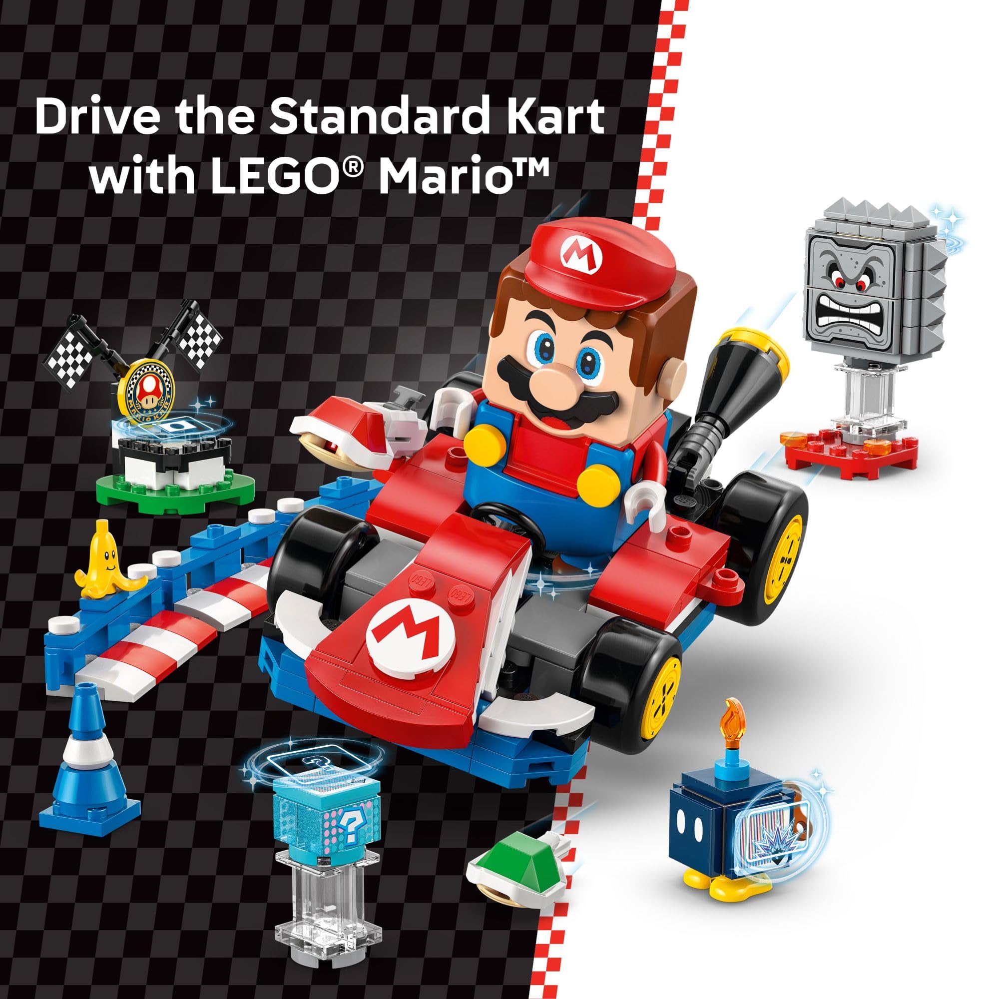 Amazon.com: LEGO Super Mario: Mario Kart – Interactive Mario