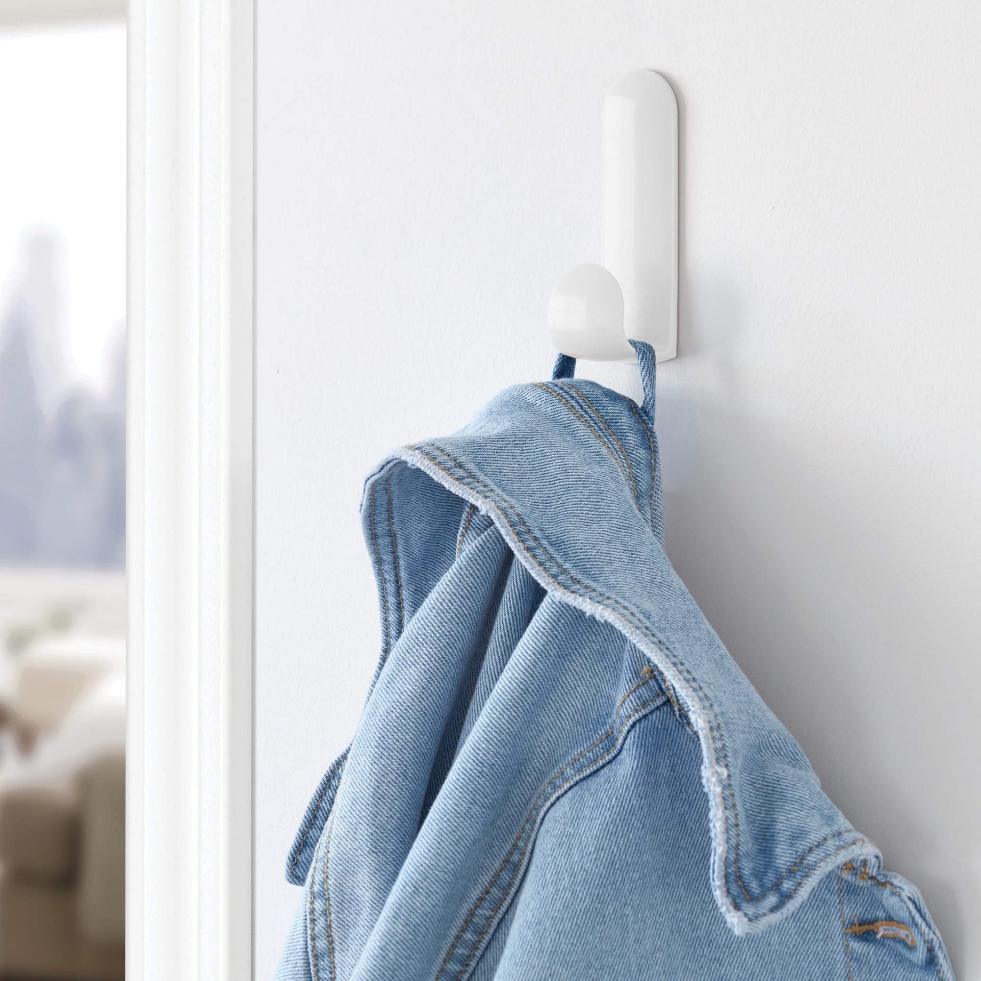 iDesign Wall Hooks - 2 Pack Self Adhesive -5