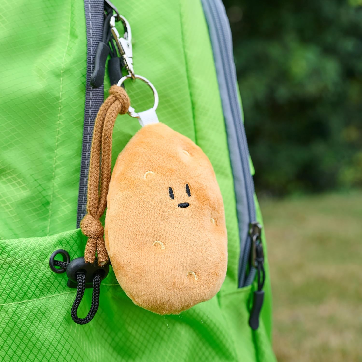 Plush Inspirational Positive Potato Keychains Motivational Keychains - Image 5